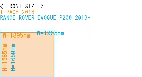 #I-PACE 2018- + RANGE ROVER EVOQUE P200 2019-